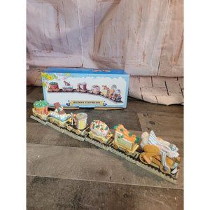 Bunny express 1996 Decor figure Easter train set